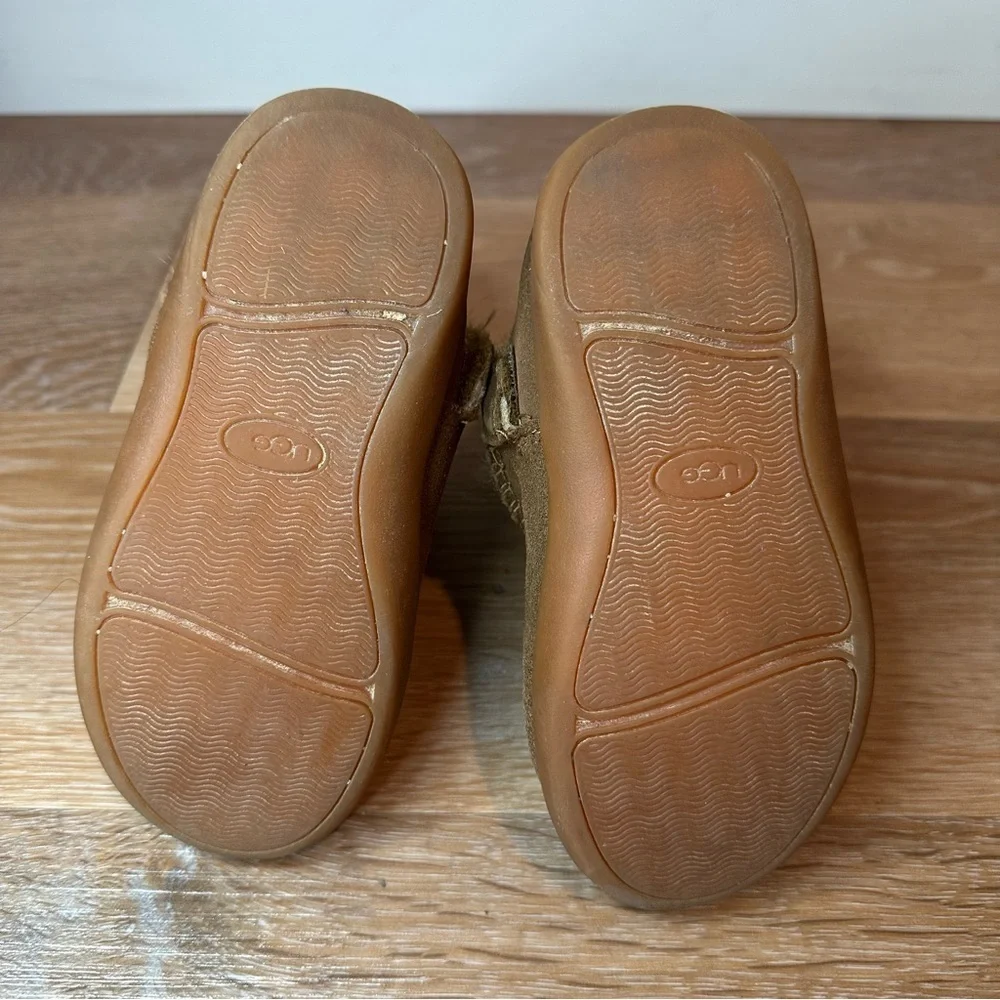 UGG Keelan II Toddler Size 9 Suede Chestnut Boots